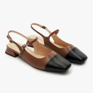 C.Paravano Women's Slingback Flats